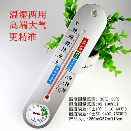 XMSJChugouxiangdy Temperatura y humedad Medidor de medidor Laboratorio de invernadero para el hogar PRECIO DE PLATA INDUSTRIAL Montada en la pared de la tira larga 3271 piezas