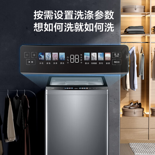 海尔（Haier）波轮洗衣机全自动家用 10公斤大容量 一级能效 双动力防缠绕 除菌螨 BZ659 家电国家补贴20%