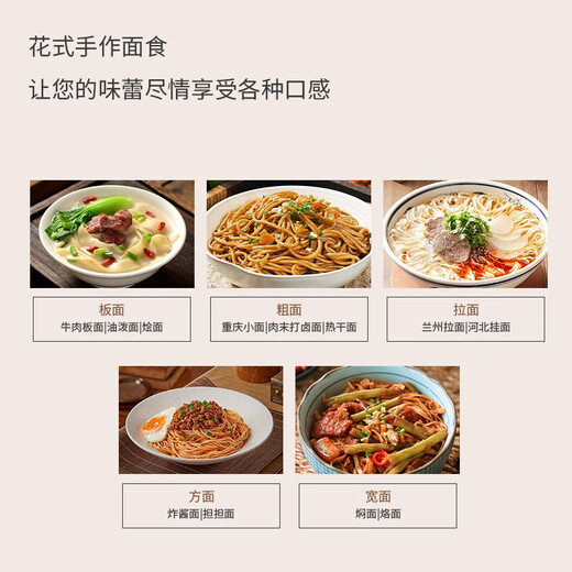 Yangzi Nudeln Maschine Home Noodle Press Handheld Nudelpistole Automatisch drahtlose elektrische kleine 304 Edelstahl -Nudelmaschine Home Großkapazität Intelligent Wireless Nudelmaschine [kein faltbarer Griff einfach zu reinigen] Elfenbeinweiß weiß