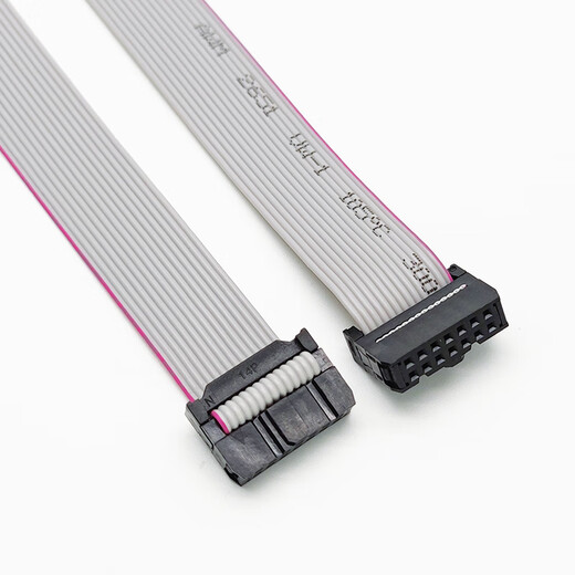 Throwing stones FC8P/10P/14P/20P/26P IDC cable, two pack, gray cable, 2.54mm spacing, 14P 30cm (two pieces)