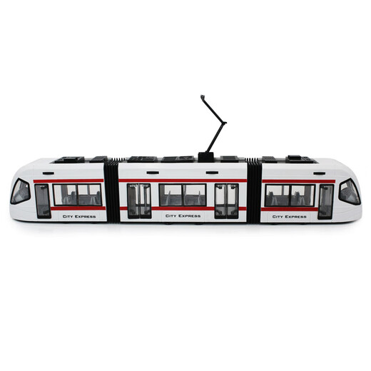 [Acousto-Photoalloy Train Model] Пользовательская модель поезда Red Rail в Junqicheng Large Sound и Photoelectric Rail City Tram Harmony Train Train Train Модель поезда игрушек