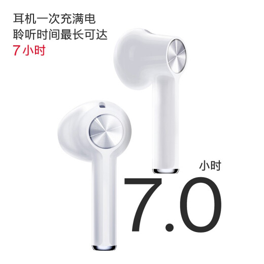 OnePlusBuds OnePlus TWS True Wireless Bluetooth Headset Noise Reduction Ultra-Long Battery Life Wireless Bluetooth Adapter Xiaomi Apple Huawei OPPO Mobile Phone (White)