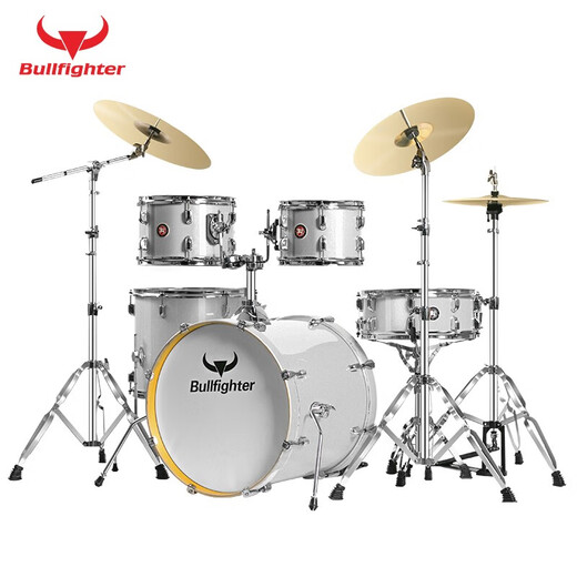 Bullfighter Bullfighter Explorer Drums Erwachsener Kinder Anfänger -Bewertungsprüfung Professionell spielen Jazz Schlagzeug 3 Becken Percussion Instrumente