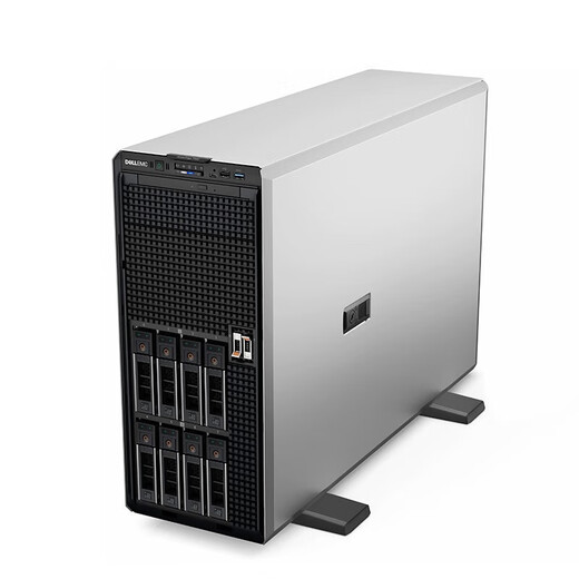 Dell PowerEdge T550 Tower Server Глубокий учебный графический процессор Ускоренное ускоренное настольное компьютер хост 2*Золотая медаль 6338 64-ядра 128 Поток 128 丨 960+3*1,92 丨 H755 丨 2*L20