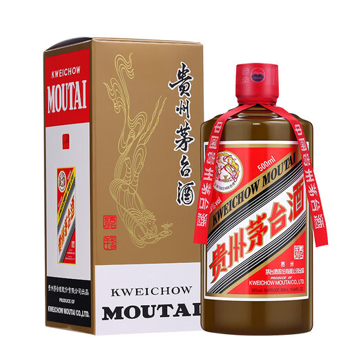 Moutai (MOUTAI) 2024 Premium sauce-flavored liquor 53 degrees 500ml*6 Whole box [Famous wine Jianzhen]