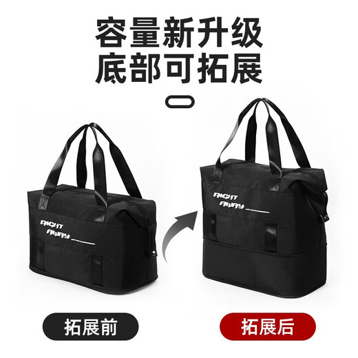Lehuo Travel Bag Hom Hom Hom Hom Hom Hom Hom Capacidad Bolsa de descenso Portable Camino Portable Boba de almacenamiento Simple Barging Boquilla de almacenamiento