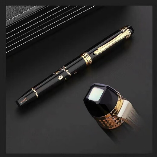 Picasso Artistic Pen 917 Achate Red Pen Business Signature Stift 906 Nebel Gold Kalligraphie Pen 902 Kalligraphie Praxis Pin Bend Pointed Ael Catched Pointed Art Financial Pen Holiday Geschenk 926 Schwarz Gold Clip Hülle Speiserie Spointed Artistic Pen (1,0 mm) Geschenkbox Pack Pack