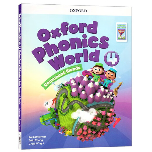 [Books Yingwo] Oxford OPW Manuel d'orthographe naturelle Oxford Phonics World Deuxième édition niveau 12345 Étudiants New Edition Oxford Tree's Liading's Liading Original English Import Level 4 (manuel + livre d'exercice + 3 livres d'images) Deuxième édition OPW