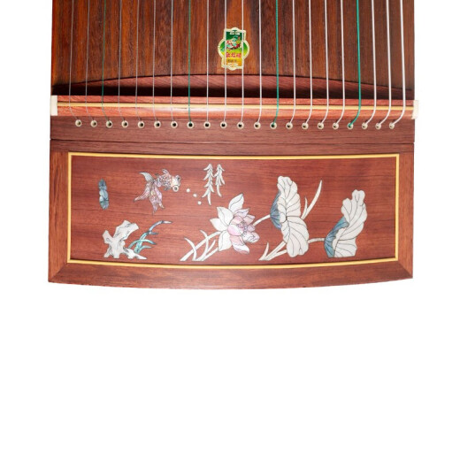Marca Dunhuang Dunhuang Guzheng para principiantes para el examen de grado infantil Guzheng Xiaoguzheng tocando profesionalmente instrumentos musicales 696/689/694 694l Lotus Pond Moonlight + conjunto completo de bolsas de regalo