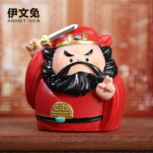 THE RABBIT IVEN Lucky Fairy Ornaments, National Trendy Office Ornaments, Housewarming Gifts, Birthday Gifts, Souvenirs, Lucky Fairy-Zhong Kui