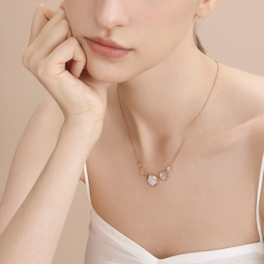 EMPHASIS Harmony 18K Rose Gold Fritillary Necklace 91378N Reservation Prepayment Reservation time is about 8-10 weeks (please contact customer service)