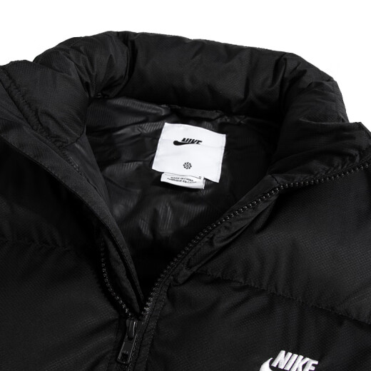 耐克（NIKE）男装 24夏夏款日常户外出行防风保暖外套休闲时尚立领运动棉马甲 FB7374-010 S
