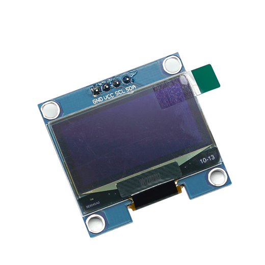 Throwing stones OLED display module 0.91/0.96/1.3 inches HD development board display blue/white/yellow blue optional 1.3 inches blue 4P 1 box
