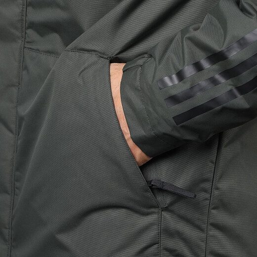 阿迪达斯 （adidas）运动棉衣男装 冬季连帽防棉服风户外保暖夹克外套 CY8624 DZ1429 M (175/96A)