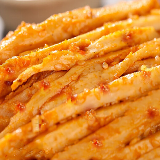 星华源 牛板筋内蒙古特产 牛肉熟食休闲零食即食牛肉小吃独立包装500g 香辣味500g