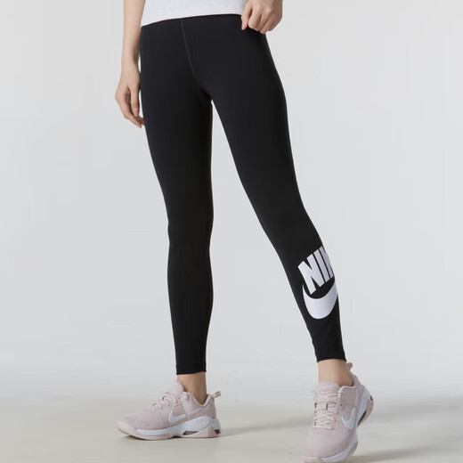 NIKE Nike Pilates women's fitness yoga pants 2024 summer new skin-friendly lightweight comfortable leggings shark pants DV7792-010 M