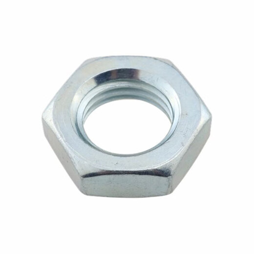 8.8 Tuerca delgada de alta fuerza galvanizada GB6172/6173 Tuerca plana hexagonal M16*2 [Opuesto 24 Grosor 7.85] 20 piezas