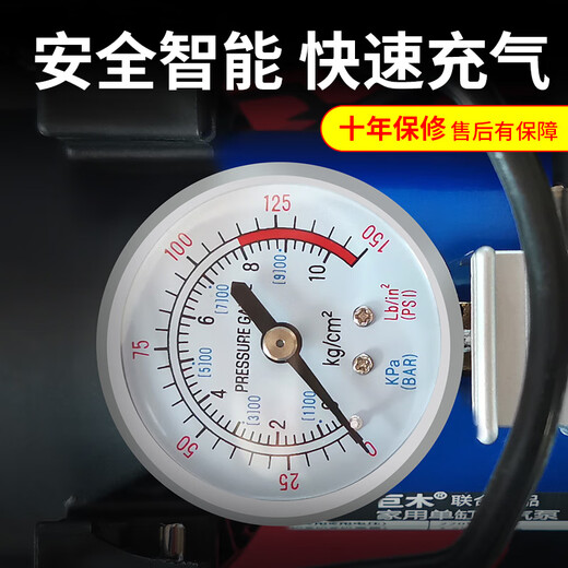 Jumu household car air pump electric car basketball pump new energy car tire inflator pump 220v