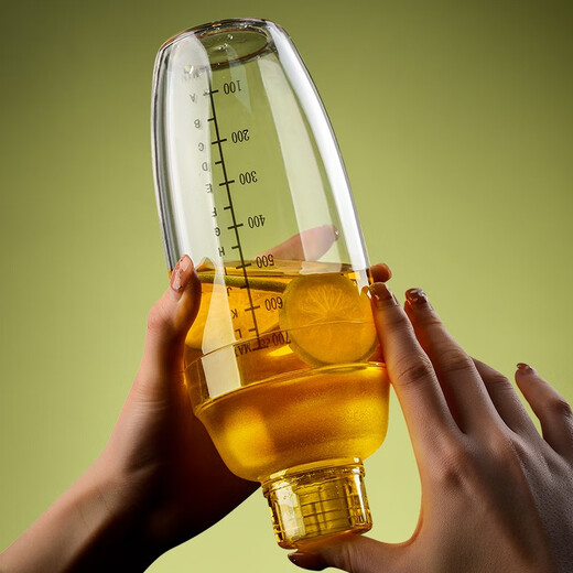 Manvi Shaker cup hand-made lemon tea making tools full set shaker set shaker shaker popsicle shaker 6-piece set 700ML upgraded extra thick