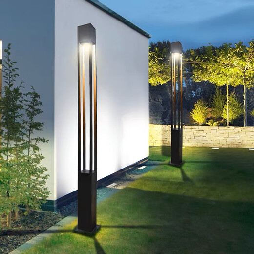 Xinguangda courtyard light landscape light led outdoor garden community waterproof lighting 3 meters street light villa park garden street light simple style 3 meters 50W (220v)