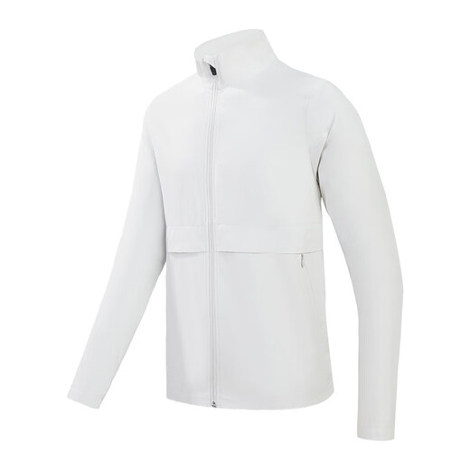 UV100 Ice Silk Sun Protection Clothing for Men Summer Outdoor UV Protection Sports Breathable Fishing Sun Protection Clothing 23117 Minimalist Gray - Coverage Rate 99.23% XL