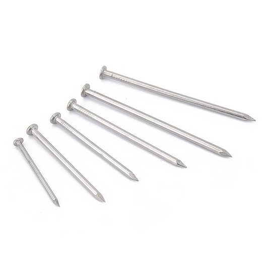 Jinchao 304 stainless steel round nails, foreign nails, yuan nails, 1 inch, 2 inches, 2.5 inches, 3 inches, 3.5 inches, 456 inches, 7 inches, 8 inches, 5 inches, 125mm long, about one Jin Jin is equal to 0.5 kilograms, 304 material
