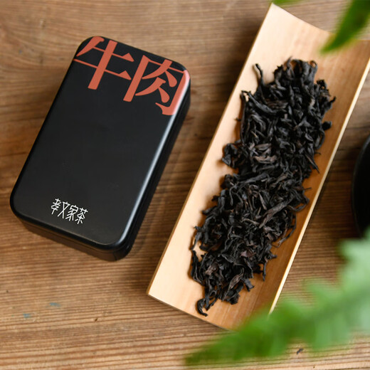 孝文家茶乌龙茶 武夷岩茶牛栏坑肉桂【K29古早牛肉】一级8.3g 高端礼盒