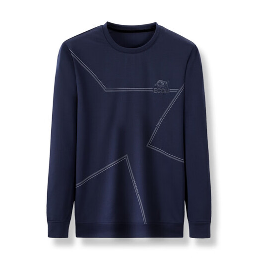 
Pierre cardin ice silk long-sleeved T-shirt men's round-neck sweatshirt men's spring and autumn tops new trendy T-shirt base shirt middle-aged and elderly T black 677 style spring and autumn style 170/L (120Jin [Jin equals 0.5 kg]-140Jin [Jin equals 0.5 kg])
