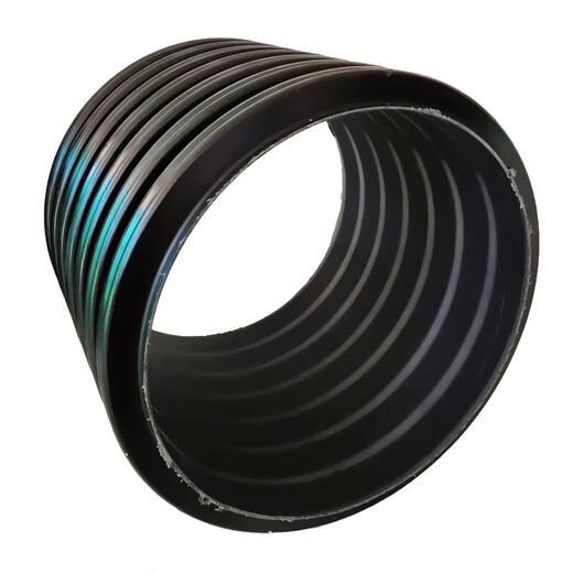 MDUGHDPE steel belt corrugated pipe PE large diameter steel belt reinforced pipe 300 production of underground drainage and sewage winding pipe 160
