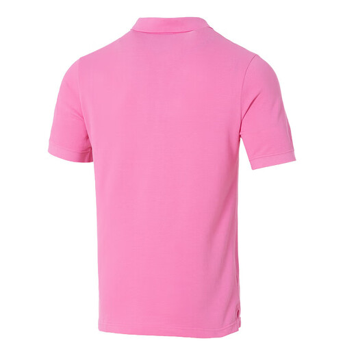 耐克（NIKE）翻领polo衫男装纯棉透气跑步运动服男士休闲短袖宽松商务t恤半袖 FN3895-675-粉色 XL