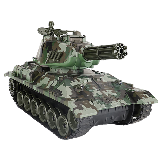 Symper disparado con bomba de agua de forma remota Tank Tye Carryer Tye Battle Off-Road Modelo de vehículo blindado Niños Niños Juguetes Regalo de bombas de agua controlada de forma remota [Mango de control remoto] Una batería recargable