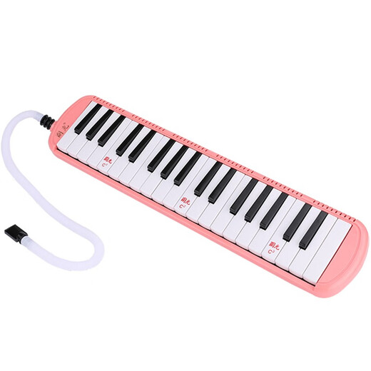 Guoguang Shanghai Guoguang harmonica 37 keys for children, 32 keys for beginners, students, classroom teaching, adult playing instruments, 37 keys black + soft bag + 2 sets of blowpipes + playing instructions + note stickers + children's harmonica