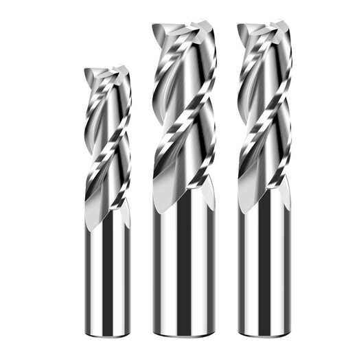 60 degree tungsten steel milling cutter 3-edge extension 4 5 6 100 150 200mm aluminum CNC tool alloy end mill D6*30*6*100*3F*60S