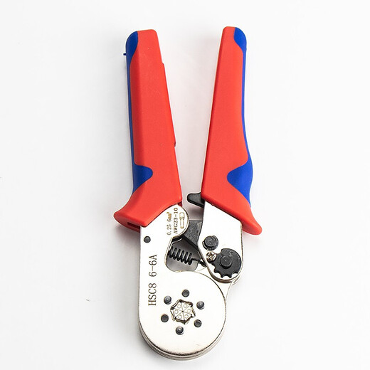 Hasdick HKHE-046 Jingcang delivery tubular terminal crimping pliers pre-insulated wire nose self-adjusting crimping pliers HSC8 6-6A (0.25-6m)