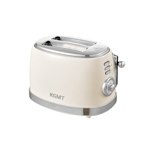 KGMT British brand toaster toaster household multi-functional retro breakfast bread toaster ivory white + grill high-end British brand