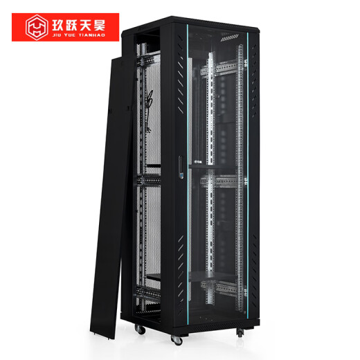Jiuyue Tianhao TD6636 Netzwerkschrank 1,8 Meter hoch 600 Breite 600 Tiefe UPS Schwache aktuelle Überwachungsschrank Überwachungsserverschrank 36u Schrank
