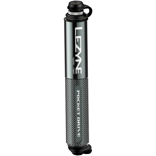 
LEZYNE high pressure pump bicycle high pressure portable air pump mini American French mouth mountain bike road bike air pump L4855 [polished silver] S code