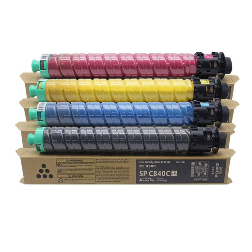 Impresión de calidad adecuada para la caja de polvo Ricoh SPC840C SP C840DN Cartucho de tinta SPC841DN Cartucho de tóner de tóner Copi Box Spc840 Black Powder Box (30000 páginas)