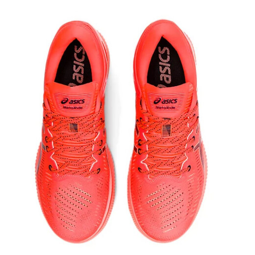 ASICS SICS/ASICS MEN CLASSIEREN SHOUS OUTDOOR RUNNING METARIDE PUSSCHLIESSEN LANGEN DISTEMENT AMMARTRAUBEL 1011A967 Sunrise Rot/Mitternacht 44