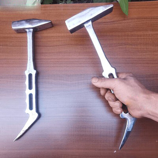 工途榔头铝膜工具全套铝模专用锤子防滑鸭嘴锤头吕模铁锤大全 凹凸手指印250克斜边锤1.4斤