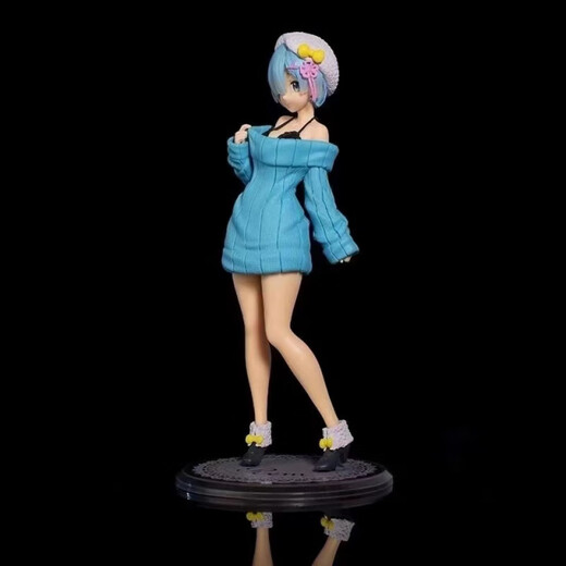 Re von Grund auf neu, Leben in einer anderen Welt, Katzenerem, Sakura Rem Model Figur Ornamente, Stuhl RAM [ca. 15 cm hoch]