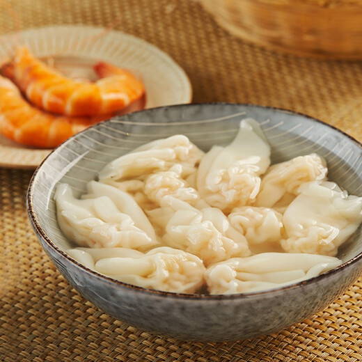 三全 鲜美虾仁小云吞410g约50只儿童早餐 小馄饨云吞面 点心 夜宵