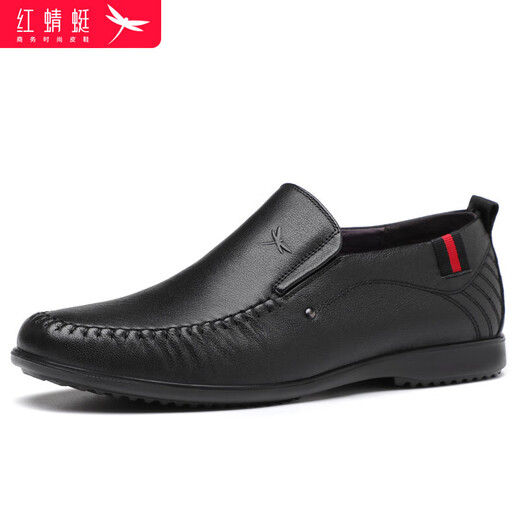 Red Dragonfly men's shoes soft sole slip-on business casual shoes men's beanie shoes men's leather shoes men WTA223311