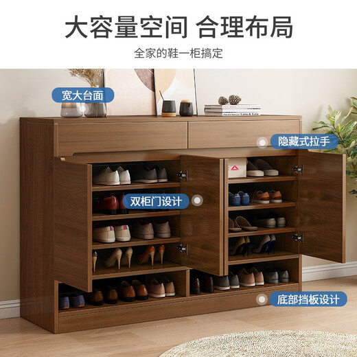 Zhixin Muwang Shoe Cabinet Home Door Large Capacity Breathable Porch Cabinet Economical Balcony Multi-layer Locker Storage Shoe Rack