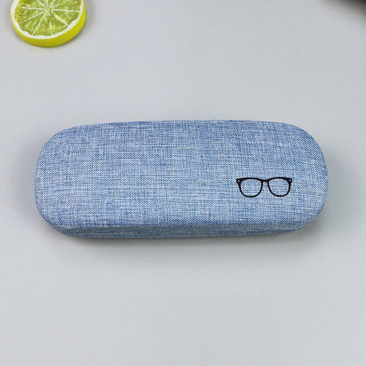 
Kissed glasses box imitating the pressing of men and women giving mirror cloth ins simple retro portable myopia reading glasses box random color mirror cloth + eye box
