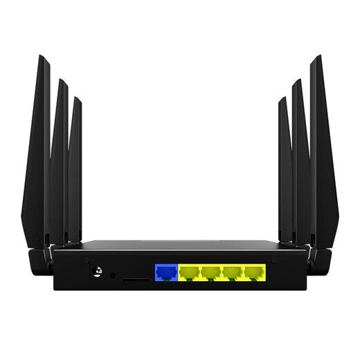 Tuoshi Enrutador de Tarjeta Inalámbrica WiFi Portátil 4G Tres Redes Universal Móvil WIFI IoT Tráfico Tarjeta de Internet Banda Ancha Inalámbrica 4G Enrutador Conveniente 6 Antenas Banda Dual 1200M (La antena no es extraíble)