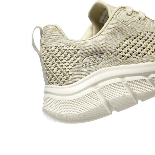 Skechers women's shoes summer mesh breathable walking shoes soft sole light casual shoes versatile and comfortable sports running shoes 117333