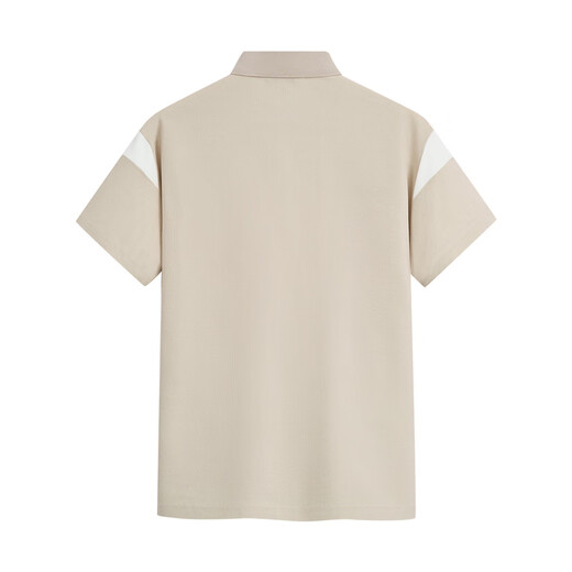 
Mark Waffe [Embroidery] Comfortable and breathable men's short-sleeved POLO shirt 25 spring and summer new casual trend base top 701 khaki L