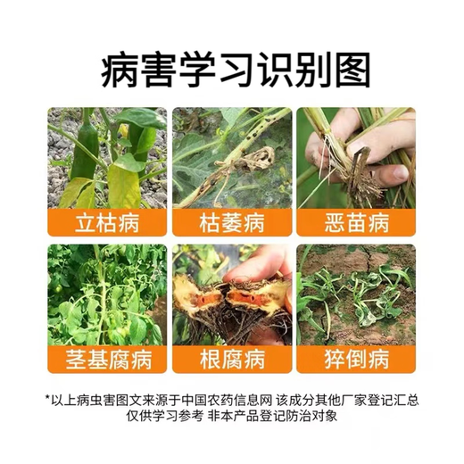 30% metalaxalin soil disinfectant and fungicide pesticide, special medicine for root rot, damping-off and damping-off 1000g