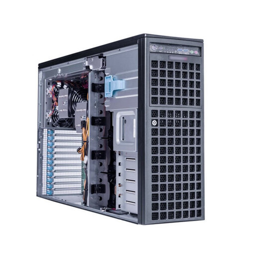 Tan Mo 4-card barebone 4-way GPU server 7049GP workstation RTX 3090 deep learning host workstation including T4 16G graphics card *1